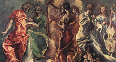 Concert of Angels by El Greco